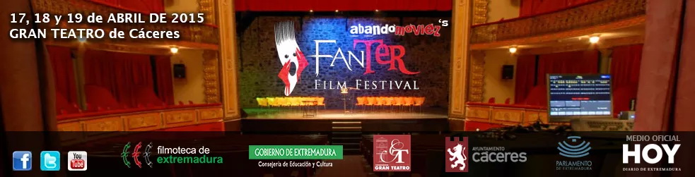 Cartelera Fanter Film Festival&nbsp;2015