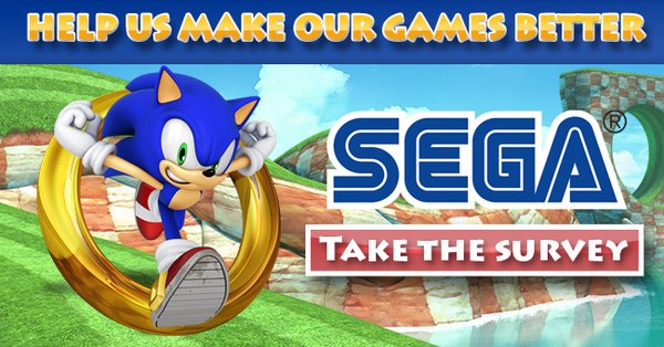 SEGA pide ayuda para mejorar sus videojuegos